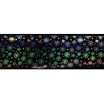 Folii de transfer cu modele de Craciun Transparente Holografice F167